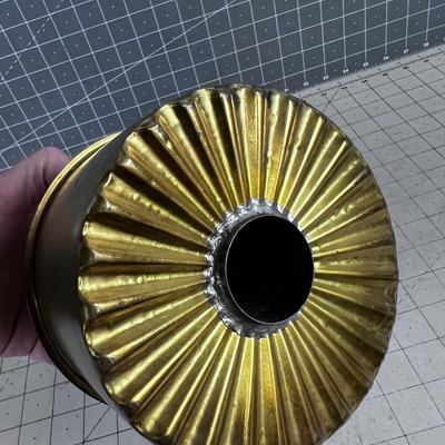 Antique Brass Oil Lamp Insert