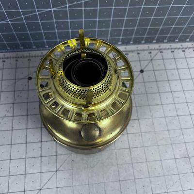 Antique Brass Oil Lamp Insert