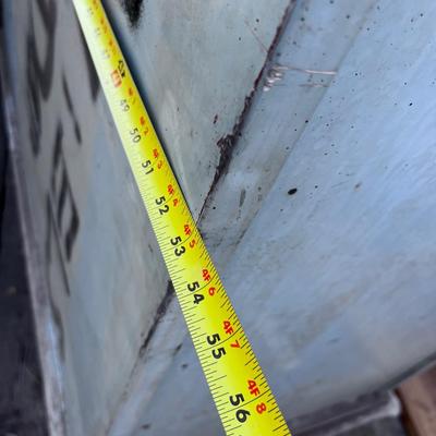 Vintage Hospital Supply Cart Heavy Duty Wheels