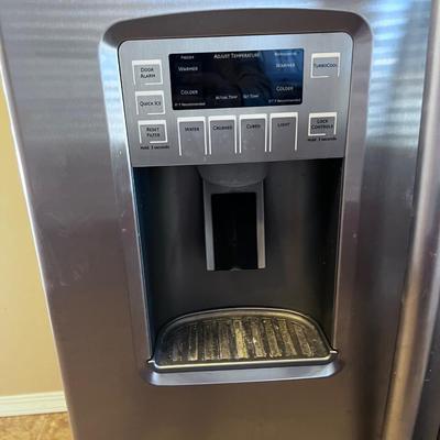 Stainless GE Profile Refrigerator/Freezer Ice Maker
