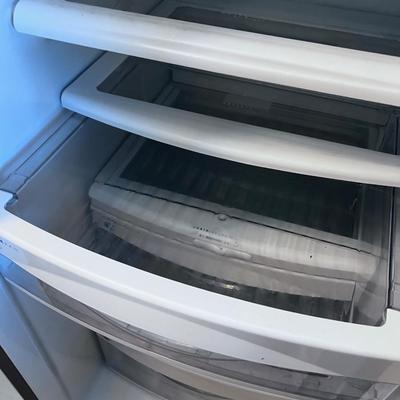 Stainless GE Profile Refrigerator/Freezer Ice Maker