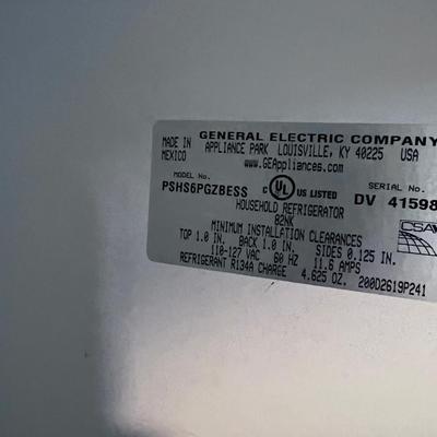 Stainless GE Profile Refrigerator/Freezer Ice Maker