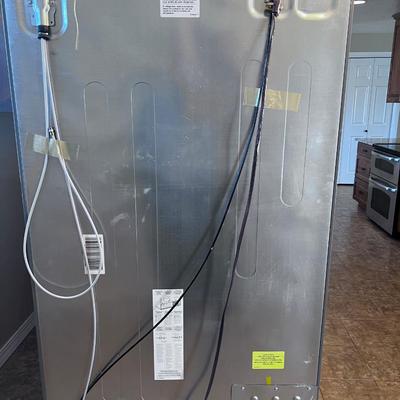 Stainless GE Profile Refrigerator/Freezer Ice Maker