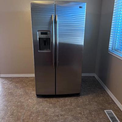Stainless GE Profile Refrigerator/Freezer Ice Maker