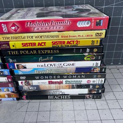 DVD's Disney, Self Help, Family 
