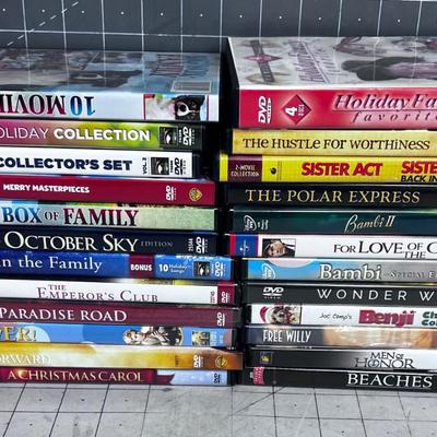 DVD's Disney, Self Help, Family 