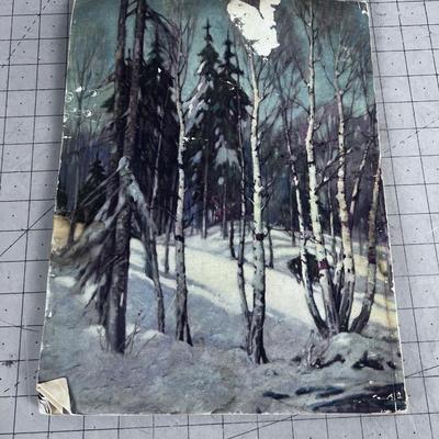 Vintage American Annual Christmas Book of Literature and Art. Date 1942 
