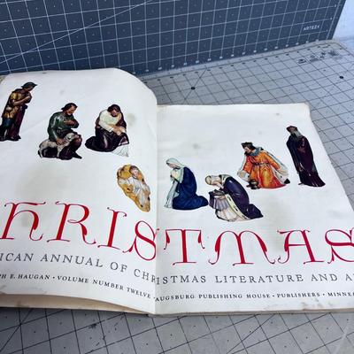Vintage American Annual Christmas Book of Literature and Art. Date 1942 