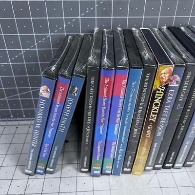 LDS DVD's Many are new and sealed
