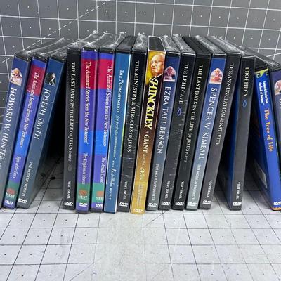 LDS DVD's Many are new and sealed