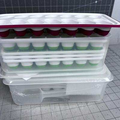 Silicone Ice Trays (9) 