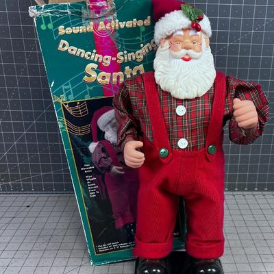 Dancing Singing Santa