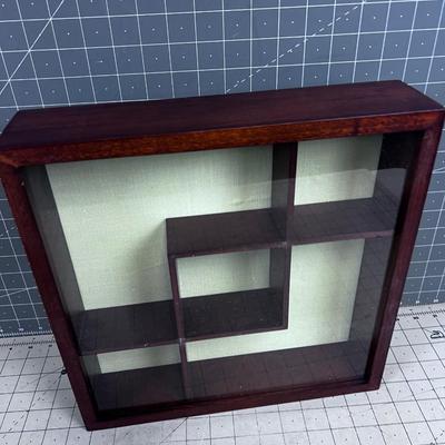 Mahogany Shadow Box
