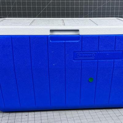 Blue Coleman Cooler 