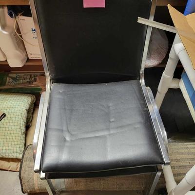 Pair of black desk chairs