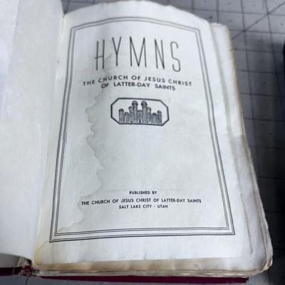 2 LDS Hymns Books 