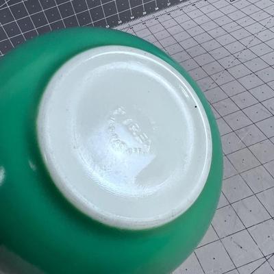 GREEN PYREX - OLD