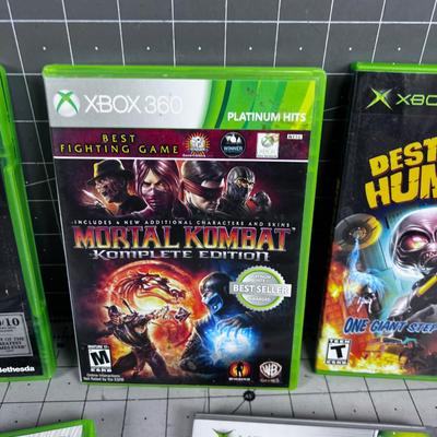 5 XBOX 360 Games - Space Themed