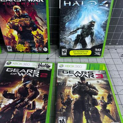 6 XBOX 360 War Games