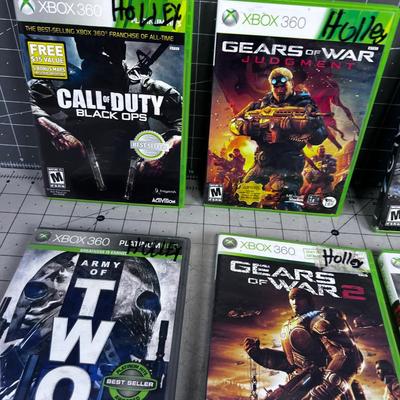 6 XBOX 360 War Games