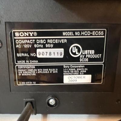 SONY 3 Disc Changer System