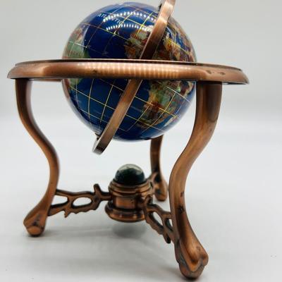 Copper Base Tabletop Globe