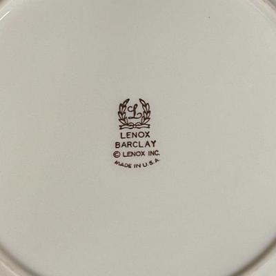 One - Lenox Barclay plate