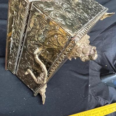 Silver plate jewelry box
