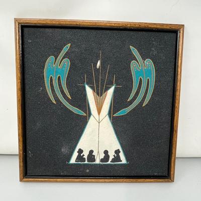 Sand art picture