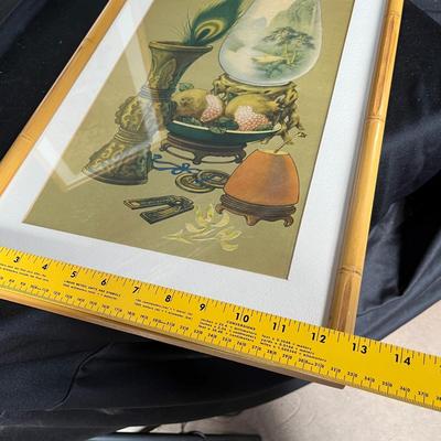 2 oriental art prints