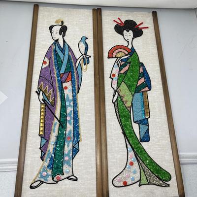 Oriental gravel art