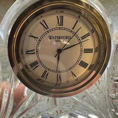 Waterford Crystal Desk Clock