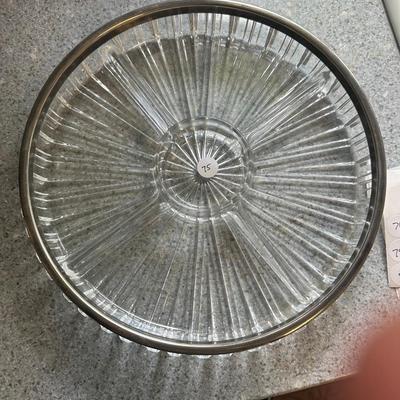 crystal platter