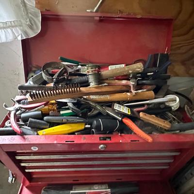Craftsman Tool box, and Tools ( HUGE LOT)