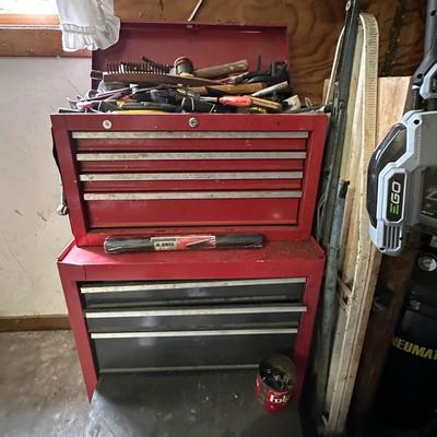 Craftsman Tool box, and Tools ( HUGE LOT)