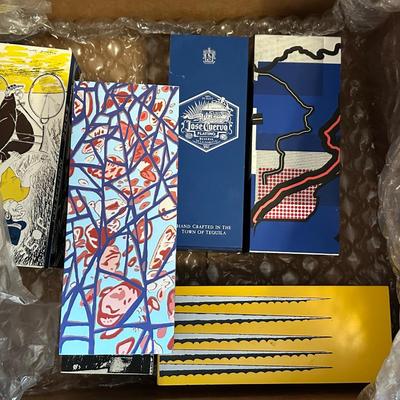 Lot of Tequilla boxes (NO alcohol inside of boxes)