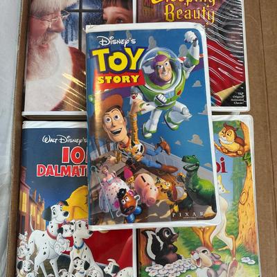 Disney VHS Tapes LOT (55 plus disney Movies)