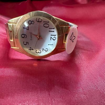 Gold Quarts Watch