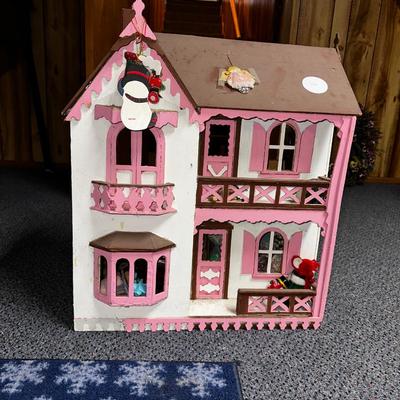 Pink & White Doll House