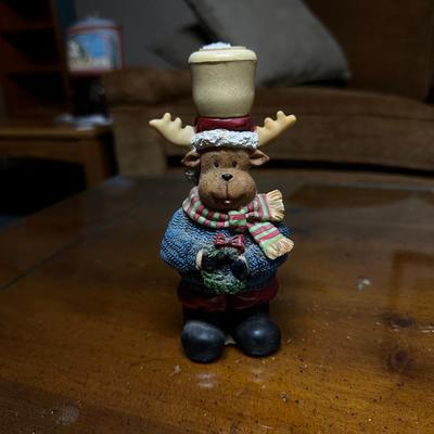 Moose Candle Holder