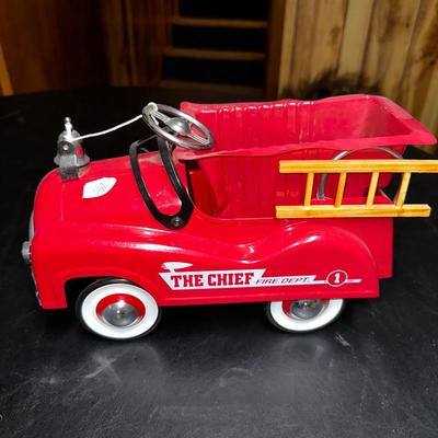 Vintage "The Chief" Fire Dept. Toy Truck