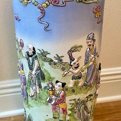 Asian vase