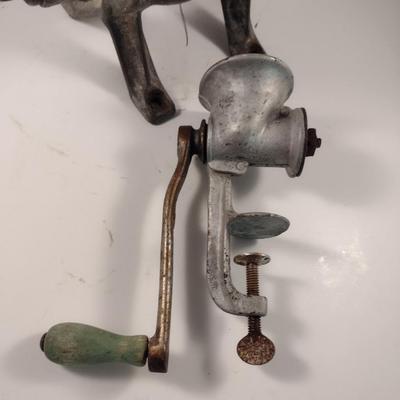 Pair of Vintage Meat Grinders