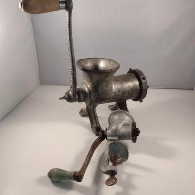 Pair of Vintage Meat Grinders