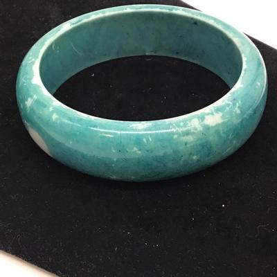 Bangle turquoise bracelet