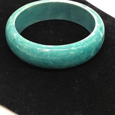 Bangle turquoise bracelet