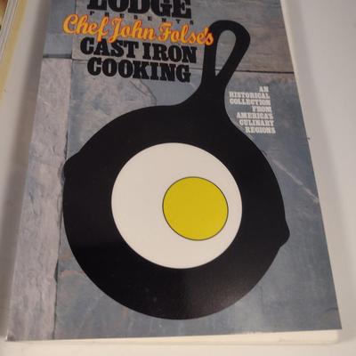 Collection of Books on Cast Iron Cooking
