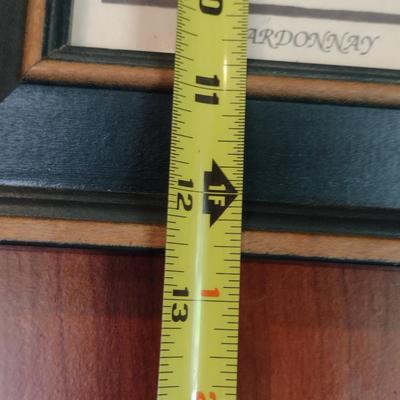 Pair of Framed Grape Theme Kitchen Art Prints by Martha Hinson