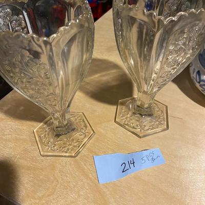 Lot of Six Glassware Pieces