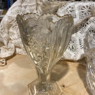 Lot of Six Glassware Pieces